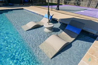 Sports center swimming pool design