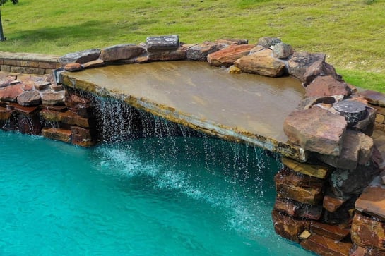 Stone Waterfall Water Features